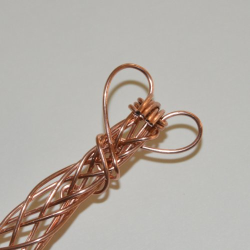 Deborah Kelly's Braided Band Bracelet - , Contemporary Wire Jewelry, Weaving, Wire Weaving, Weaving Wire, braided band bracelet