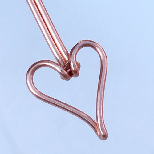 Erika Pal's Wire Heart Ring - , Contemporary Wire Jewelry, Wire Wrapping, Wrapping, Wire Wrapping Jewelry, wire heart ring