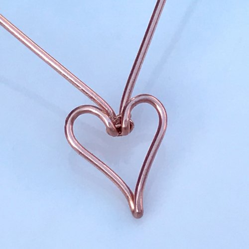 Erika Pal's Wire Heart Ring - , Contemporary Wire Jewelry, Wire Wrapping, Wrapping, Wire Wrapping Jewelry, wire heart ring