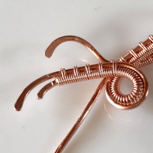 Erika Pal's Capturing Loops Pendant - , Wire Weaving, Weaving, Wire Weaving, Weaving Wire, Capturing loops pendant