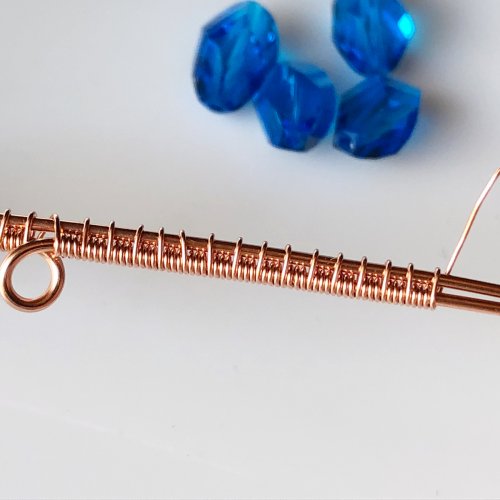 Erika Pal's Brilliant Wave Pendant - , Wire Weaving, Weaving, Wire Weaving, Weaving Wire, woven brilliant wave pendant