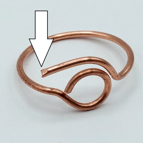 Erika Pal's Daintiness Wrap Ring  - , Contemporary Wire Jewelry, Wire Wrapping, Wrapping, Wire Wrapping Jewelry, wrap ring