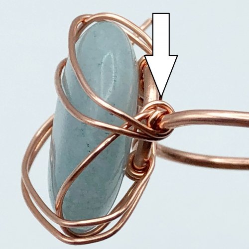 Erika Pal's Daintiness Wrap Ring  - , Contemporary Wire Jewelry, Wire Wrapping, Wrapping, Wire Wrapping Jewelry, wrap ring