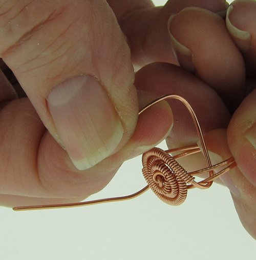 Susan Barzacchini's Swirl Ring - , Contemporary Wire Jewelry, Coiling, Coiling Wire, Wire Coiling, swirl ring