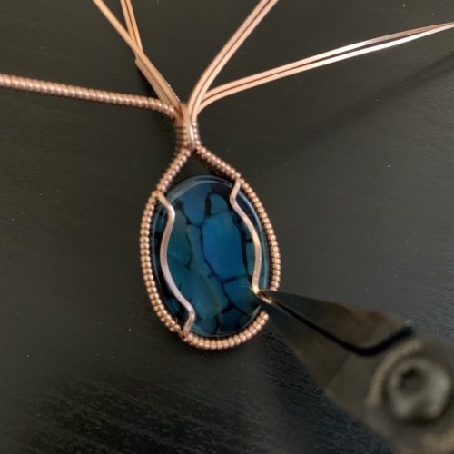 Kendra Austin's Classic Wire Wrapped Cabochon - Set the Stone, Classic Wire Jewelry, Wire Wrapping, Wrapping, Wire Wrapping Jewelry, Classic wire wrapped cabochon