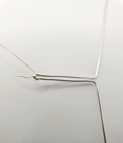 Natalie Patten's Woven Wire Cross Pendant - , Wire Weaving, Weaving, Wire Weaving, Weaving Wire, woven wire cross pendant