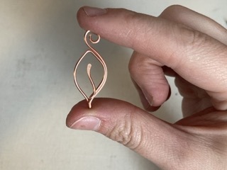 Elizabeth Schultz's Woven Leaf Earrings - , Wire Weaving, Weaving, Wire Weaving, Weaving Wire, woven wire leaf earrings