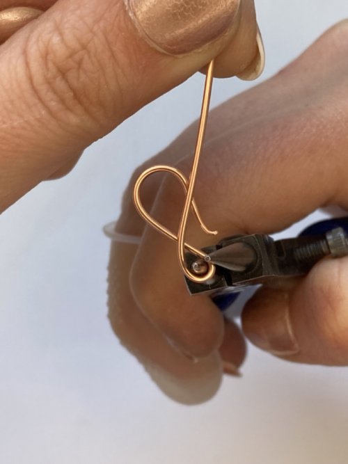 Elizabeth Schultz's Olympia Woven Wire Bracelet Cuff - , Wire Weaving, Weaving, Wire Weaving, Weaving Wire, create a hook