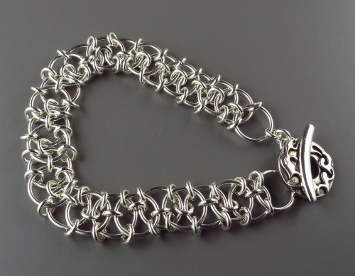 Japanese Origami Bracelet | Chain Maille Jewelry