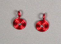 Karen Roberts's Best Ever Spirals - , Findings & Components, Toggles & Clasps, Earwire & Headpin, Findings, Clasps, Components, Loops, Wire Loop, Wrapped Wire Loop, Spirals, Wire Spiral, Spiral Wire Wrap, Finished Best Ever Spirals