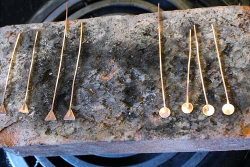 Judy Freyer Thompson's Geometric Headpins - , Findings & Components, Toggles & Clasps, Earwire & Headpin, Cutting, Cutting Tool, Cutters, Butane Torch, Soldering, Solder, solder