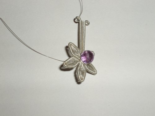 Innovative Lotus Flower Wire Wrapped Pendant Tutorial is Perfect