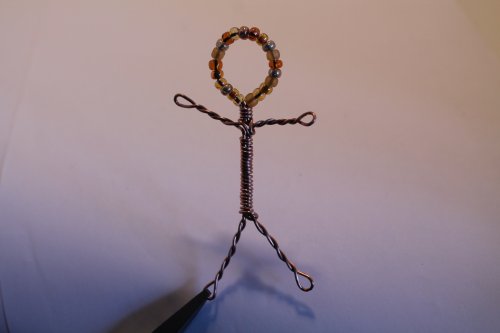 Judy Freyer Thompson's Wire Stick People - , Contemporary Wire Jewelry, Wire Wrapping, Wrapping, Wire Wrapping Jewelry, , wire stick person