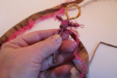Judy Freyer Thompson's Wire Stick People - , Contemporary Wire Jewelry, Wire Wrapping, Wrapping, Wire Wrapping Jewelry, , wrap with fiber