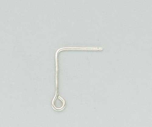 Kylie Jones's No-solder Post Ear Wires - , Findings & Components, Toggles & Clasps, Earwire & Headpin, Filing, Finishing, file a fine channel