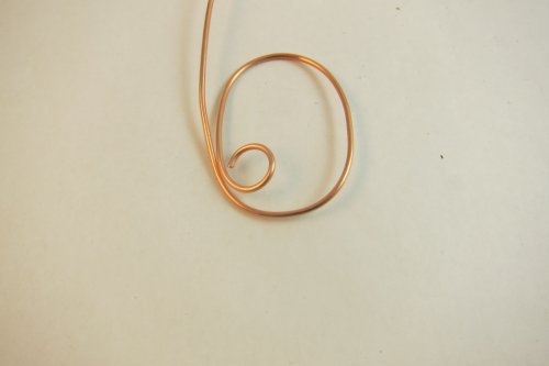 Karen Meador, Ph.D.'s Dimensional Wire Cuff - , Contemporary Wire Jewelry, Forging, Forging Jewelry, Jewelry Forging, Lashing, Wire Lashing, , make an oval