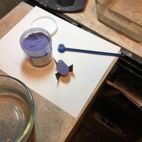 Karen Meador, Ph.D.'s Torch Enameling with Opaque Enamels - , Enameling, Enamel Jewelry Supplies, Butane Torch, Soldering, Solder, Enamel, Enameling, Enameled Jewelry, place on trivet