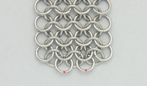 Kylie Jones's Stainless Steel 4-in-1 Bracelet - , Chain Maille Jewelry, Making Chain, Chain Making , chain maille