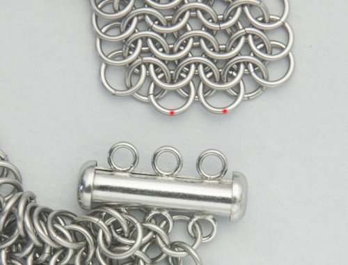 Kylie Jones's Stainless Steel 4-in-1 Bracelet - , Chain Maille Jewelry, Making Chain, Chain Making , chain maille