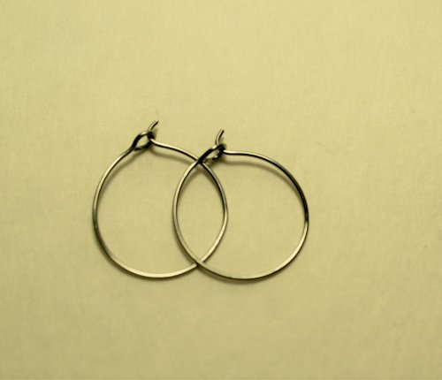 Judy Freyer Thompson's Simple Wire Hoop Earrings