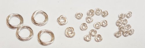 Gold Filled Jump Rings Open (.040) 18ga. (OD) 6mm Heavy (ID) 4.02mm - Pack  of 10: Wire Jewelry, Wire Wrap Tutorials