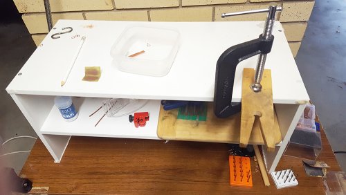 Tabletop Jeweler's Bench, Portable Craft Bench