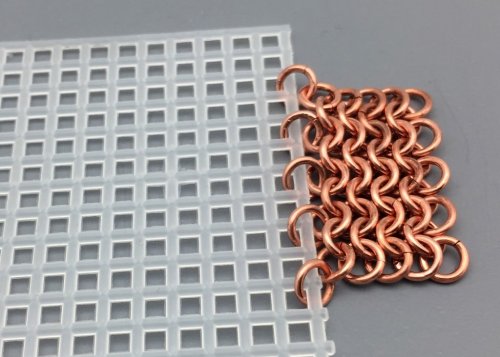 Marilyn Gardiner's A New Idea for Starting a Chain Maille Weave - , Chain Maille Jewelry, Design, Chainmail