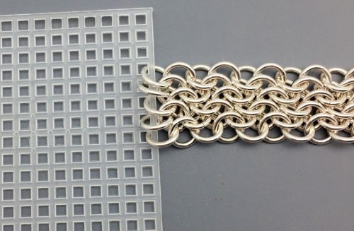 Marilyn Gardiner's A New Idea for Starting a Chain Maille Weave - , Chain Maille Jewelry, Design, Chainmaille