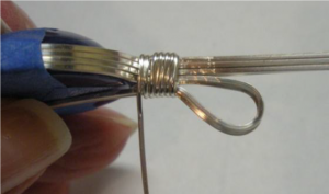 Judy Larson's Two Tips for Making Pendant Bails with Craft Wire - , Classic Wire Jewelry, Wire Wrapping, Wrapping, Wire Wrapping Jewelry, Design, Wrapping with half round craft wire