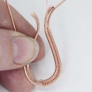 Sarah Thompson's Weaving Long Lengths of Wire - , Wire Weaving, Wire Wrapping, Wrapping, Wire Wrapping Jewelry, Weaving with copper wire