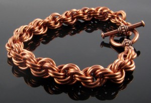 Judy Ellis's Top 5 Weaves for Chain Mail Beginners - , Chain Maille Jewelry, , Double Spiral