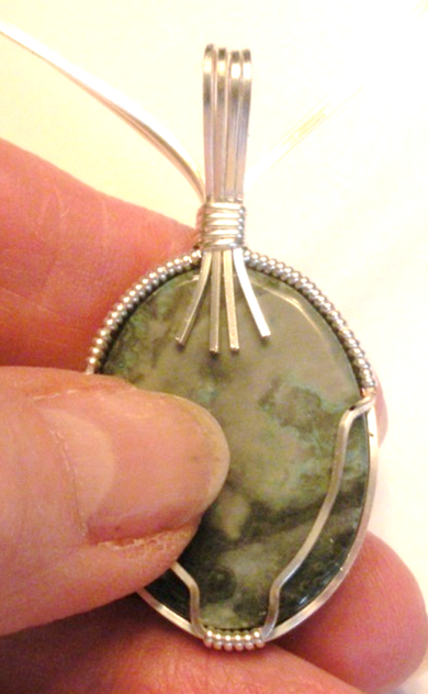 Judy Larson's Wire Wrapped Bail Finishing Options - , General Education, Wire Wrapping, Wrapping, Wire Wrapping Jewelry, wire wrapped bail options