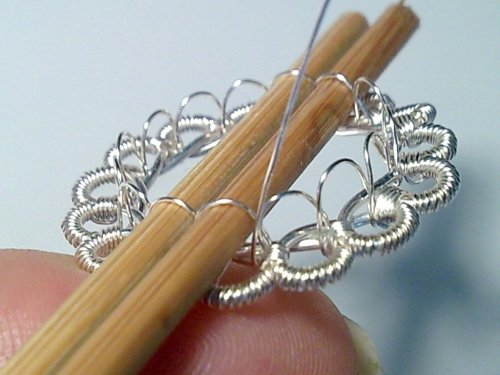 delilah's Create Beautiful Wire Crochet with No Special Tools - , Wire Weaving, Weaving, Wire Weaving, Weaving Wire, Wire Crochet