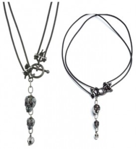 Judy Ellis's Crystal Skulls are Skyrocketing - , Inspiration, Design, Skull Necklace