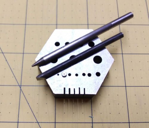 7 Holes Metal Punch Kit- 2.38mm to 7.14mm - Pack of 1 Kit: Jewelry Making  Supplies, Instructions