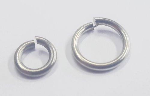 Closing Stainless Steel Jump Rings