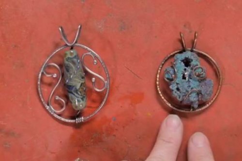 Brazed Armature Pendant