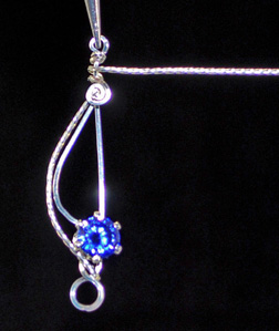 Sparkling Treble Clef Earrings