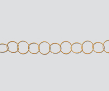 Gold Filled Cable Chain 10.5mm - 10 Feet