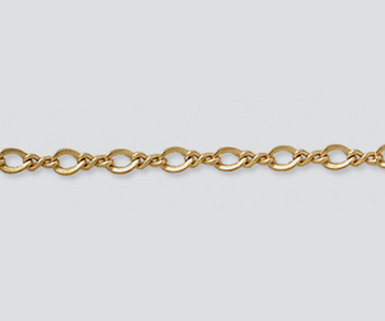 Gold Filled Figure 8 Chain 3x2.1mm - 10 Feet