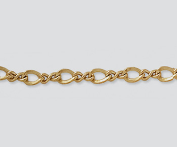 Gold Filled Figure 8 Chain 4.6x2.9mm - 10 Feet