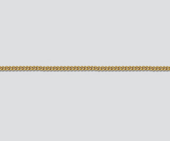 Gold Filled Small Flat Curb Chain 1.08mm  - 10 Feet