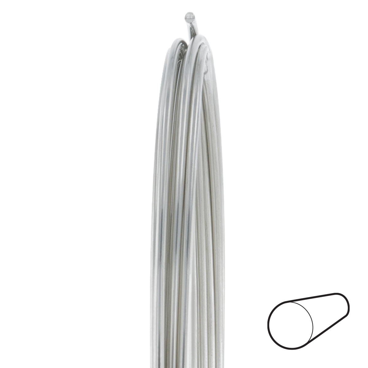 21 Gauge Round Half Hard Nickel Silver Wire: Wire Jewelry, Wire Wrap  Tutorials