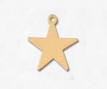 Gold Filled Charm Star 15.2mm - Pack of 1