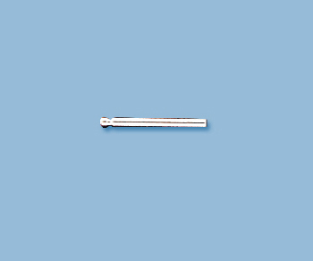 Sterling Silver Soldering Pin .76x10mm - Pack of 10