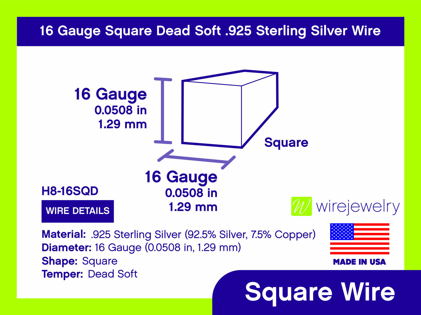uGems Sterling Silver Sheet Dead-Soft Temper