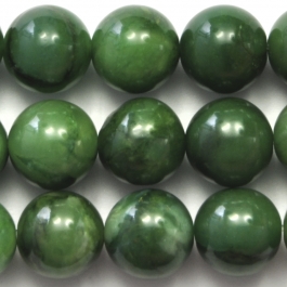 West African Jade 10mm Round 8 Inch Strand