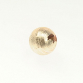 14mm Foil Round Champagne/White Gold, Size 14mm