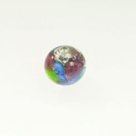 Multi Color Foil Round Size 14mm, Silver Foil