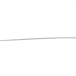 18 Inch 1mm Sterling Silver Round Omega Chain - Pack of 1